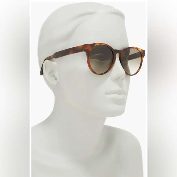 Ferragamo Tortoise 52mm Tea Cup Sunglasses - Picture 3 of 3